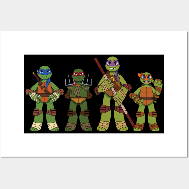 2012 Turtles Wall Art by angelicneonanime